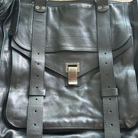 Proenza Shoulder Black Handbag - Picture 9 of 9